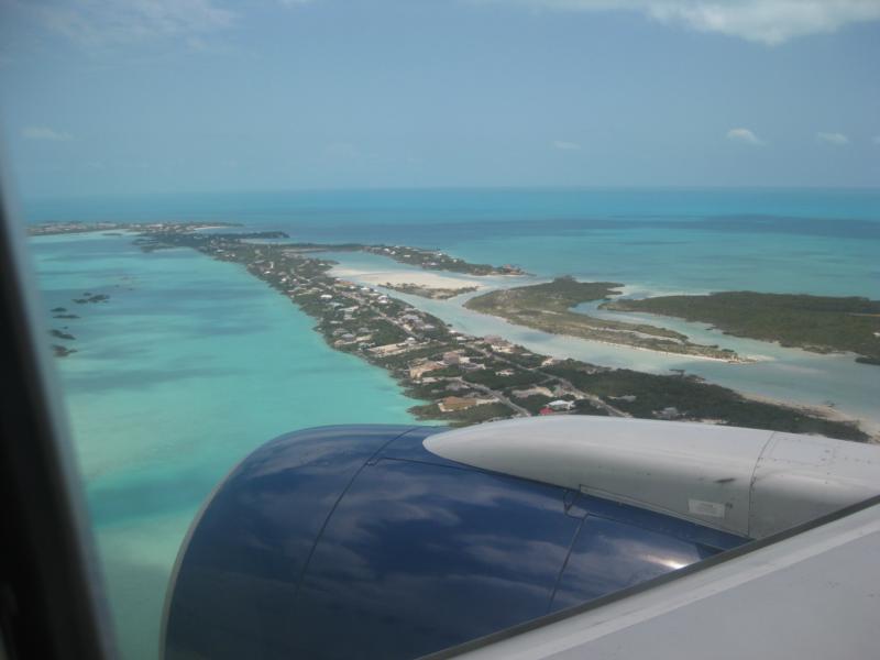 Arriving Providenciales
