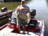 Fishing a bass tournament on Lake Conroe 2008