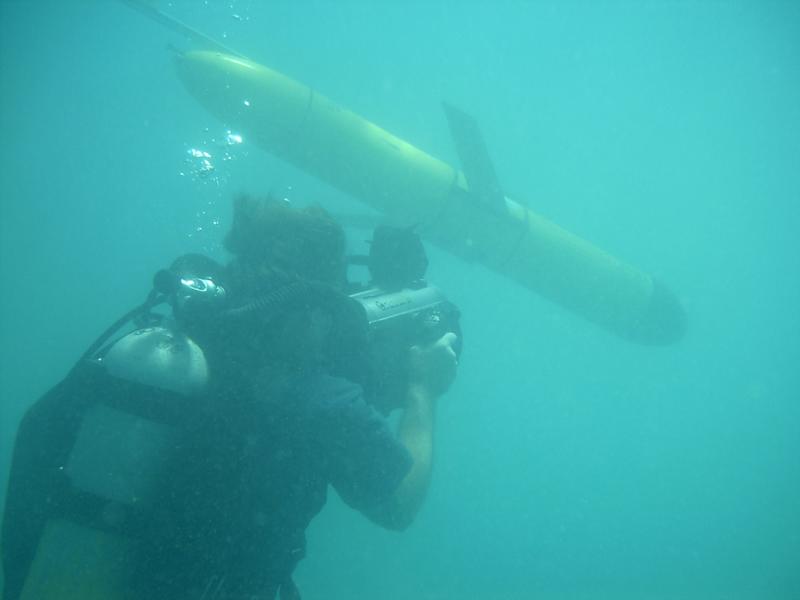 Filming a glider in Puerto Rico...