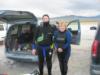Me and my instructor at Blue Lake, south of Wendover, Nevada 4 May 2008