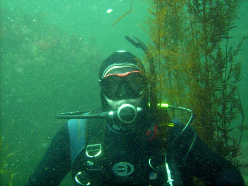 Me at Lovers Cove, Pacific Grove, CA. 8-27-08