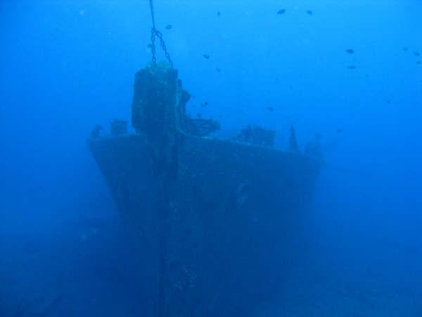Mahi wreck. Oahu, HI. 12/17/08
