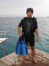 Me at Sepah Island, Indonesia