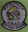 Miami SWAT dive team