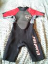 O’RAGEOUS Neoprene Shorty Wetsuit Swim Boy Girl 10-12