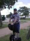 Me on a segway (rented)
