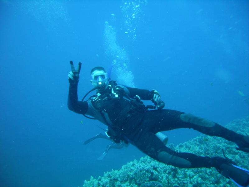 At the Bottom off Oahu, Hawaii