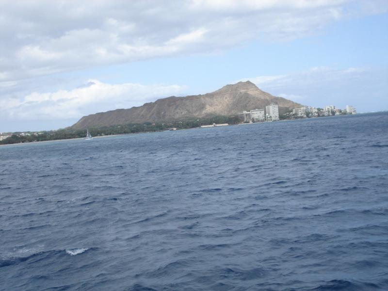 Diamand Head off Waikiki