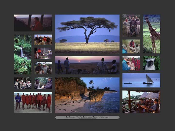 poster from Tanzania trip