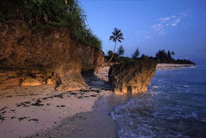 Beach at RasNung, Zanzibar