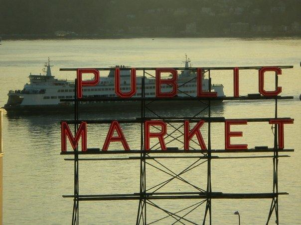 Seattle Pike Place Market / Ferry