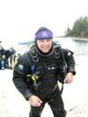 first time in dry suit