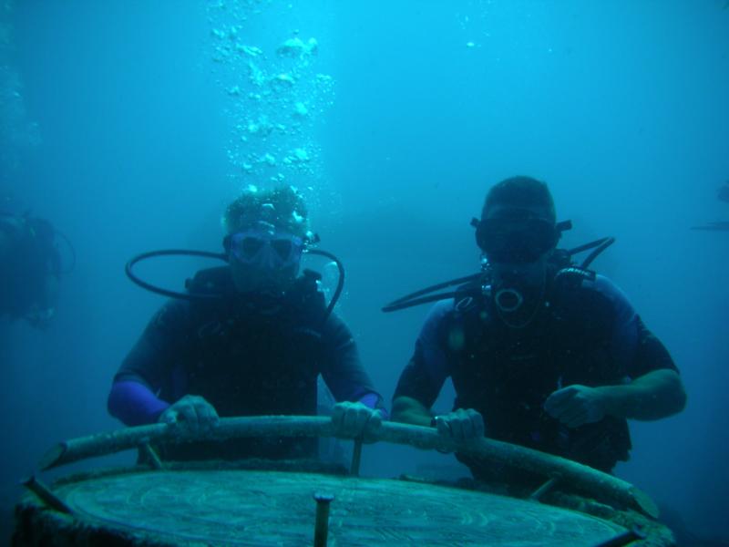 Dad & I at Neptune Compas