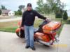 Leaving for the 105th Harley Davidson party