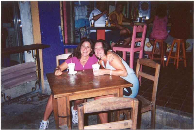In Cozumel after a dive