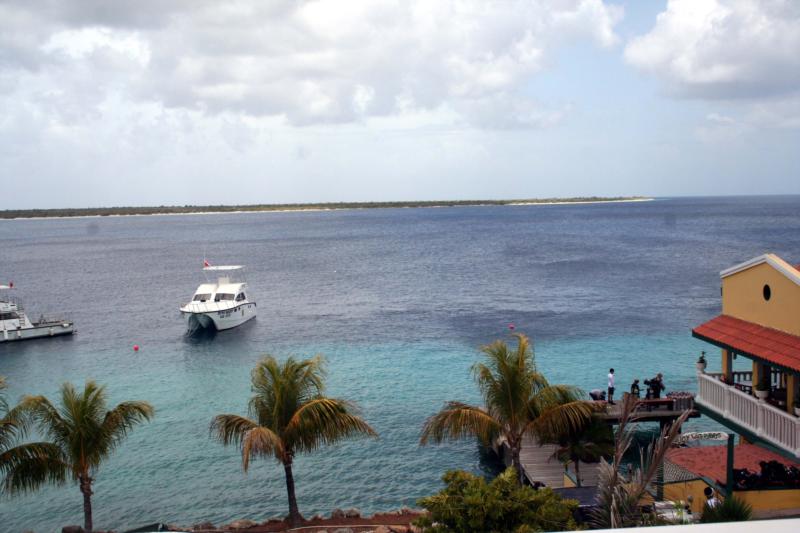 View from our patio (Buddy’s in Bonaire)