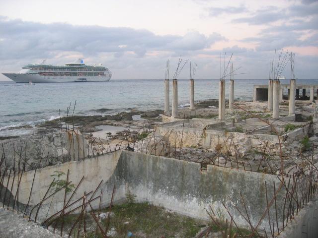 Hurricane Wilma left her mark on Cozumel