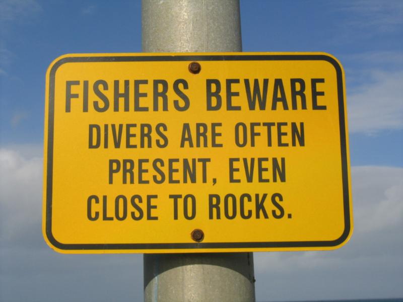 Fishermen beware !