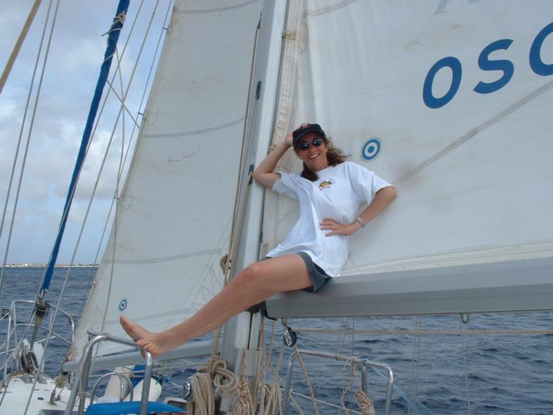 On the Oscarina, in Bonaire