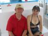 Me and buddy Millardo on the boat in Dominica.