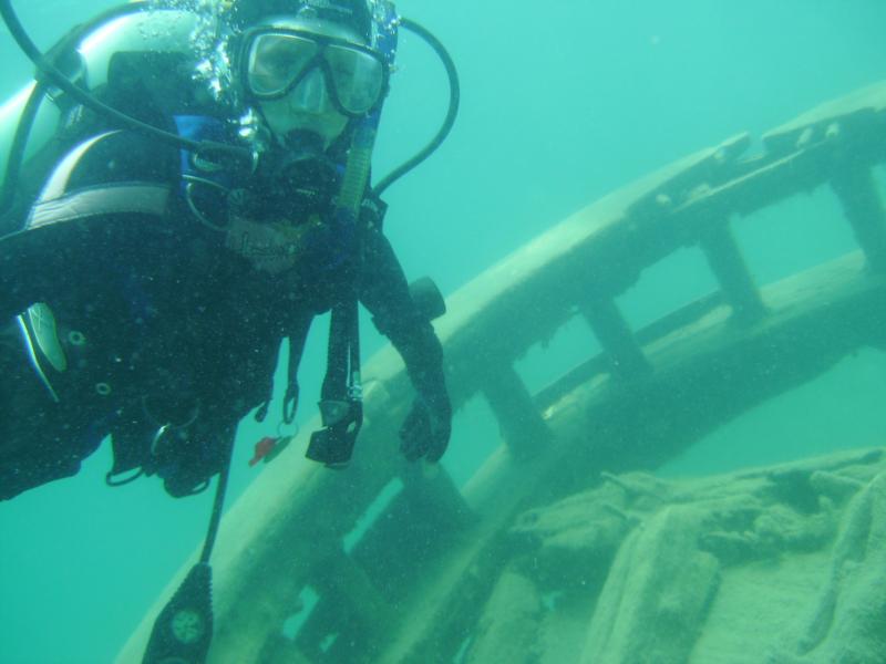 My first shipwreck