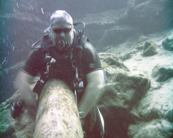 David my dive instructor & owner of Adventure Dive Center