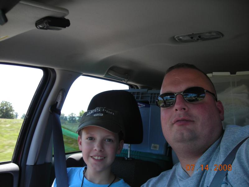 MY SON AND I ON OUR FIRST DIVE TRIP