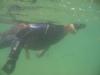 My OIld Man Swimming off Napatree Beach, RI
