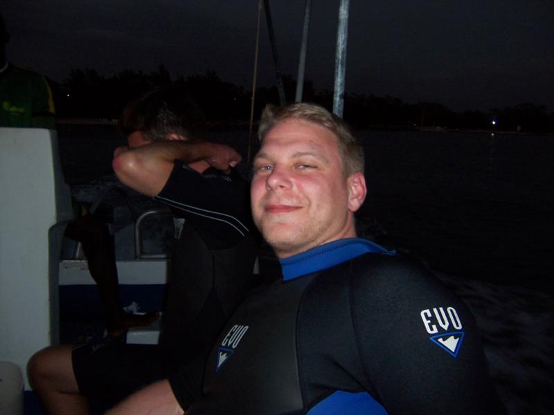 night dive Jamacia