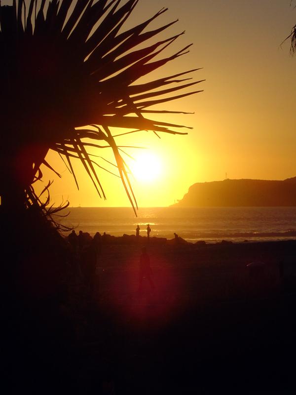 Coronado Beach at sunset
