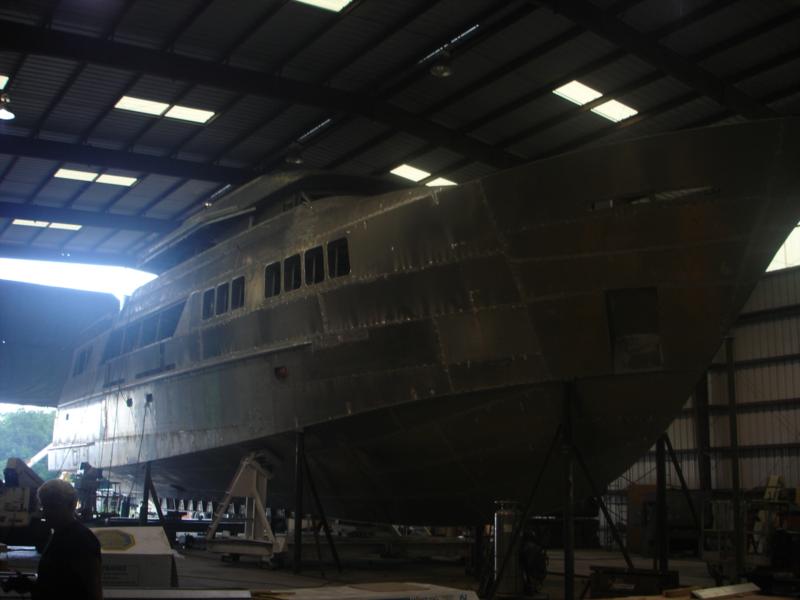 Cousin’s shipyard in Palatka, FL