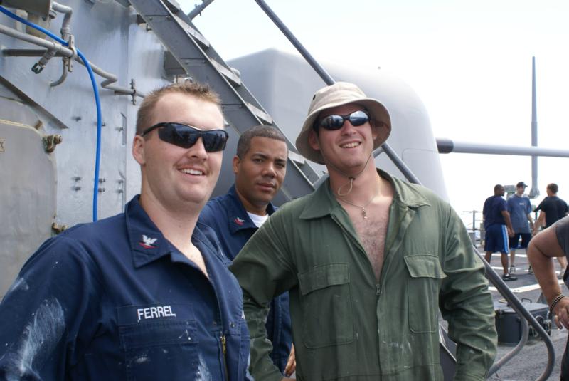 me and Scuba_Tyler, and a pesky gunners mate