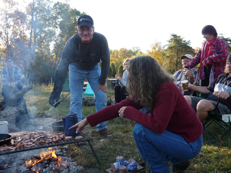 Who`s cooking this bacon me or you?