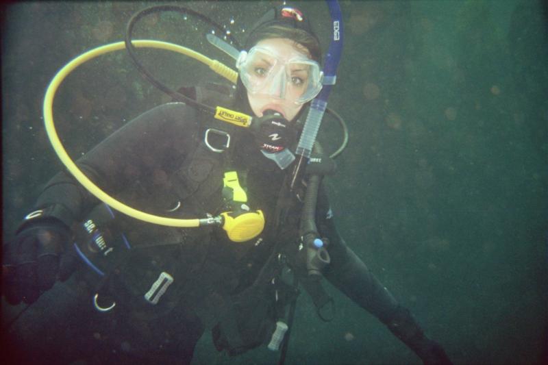 MyDaughter at Anacapa Island