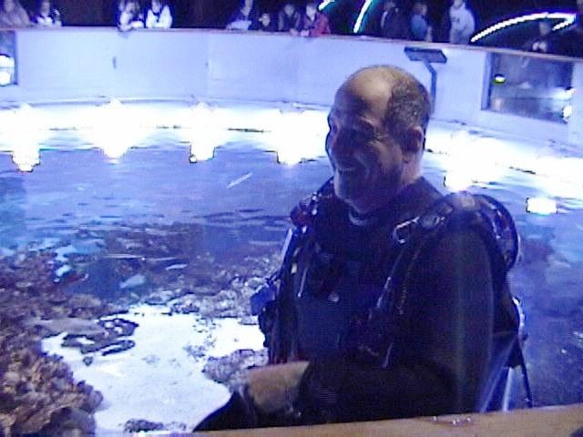 Chatting With Guests - New England Aquarium