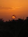 Sunset over Glovers Atoll, Belize