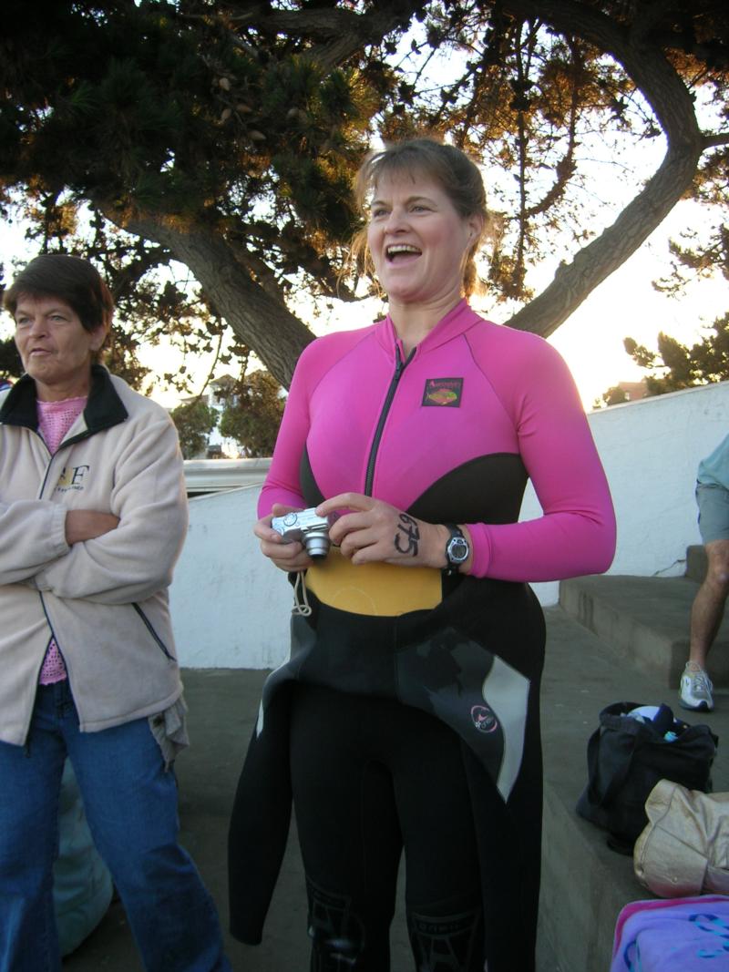 ME READY TO SWIM ALCATRAZ