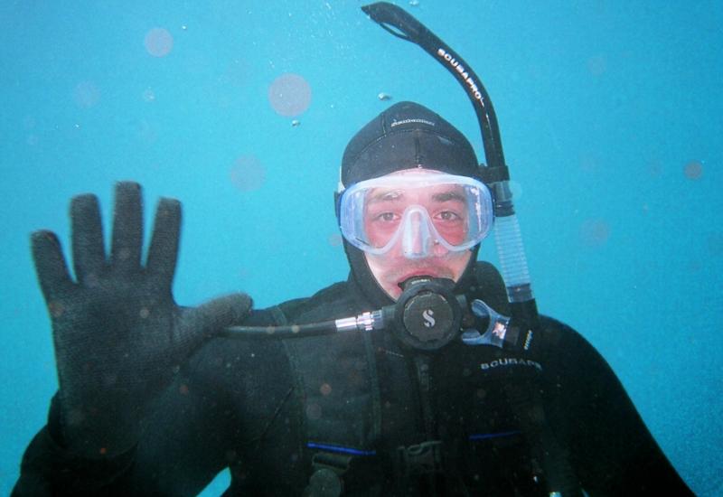 Checkout dive at Portage Quarry