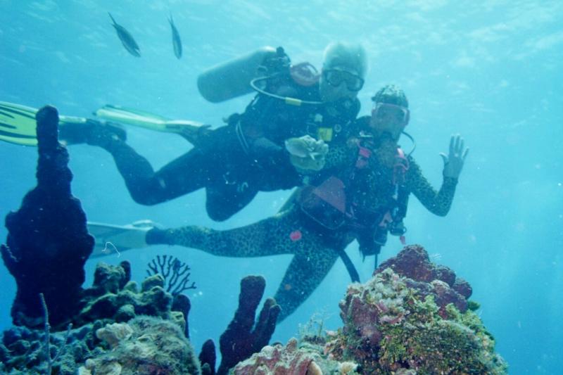 Deb and Mike at Cozumel 2010