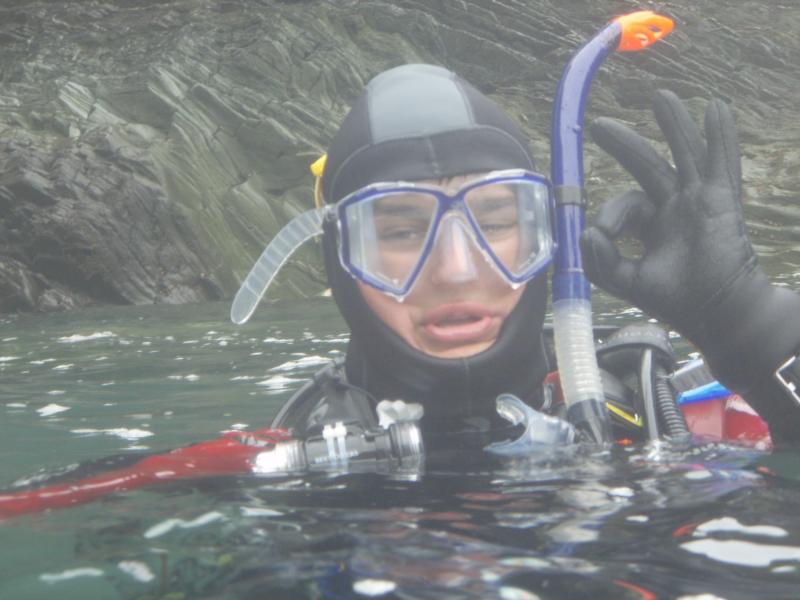 Scuba in kedge east gulley