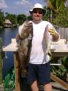 Randy’s 17.5# Black Grouper & My 19.5" Yellow Tail