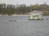 dive platform at Coco View Resort, Roatan, Honduras