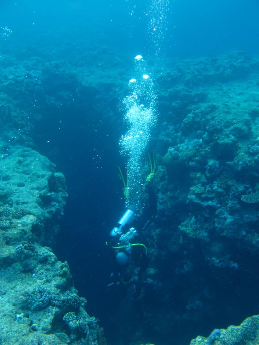 Heading into a Cave