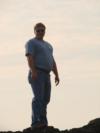 me on rocks