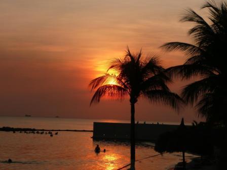 Sunset in Curacao