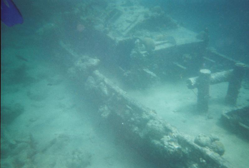 Tug Boat Wreck, Curacao Aug 08