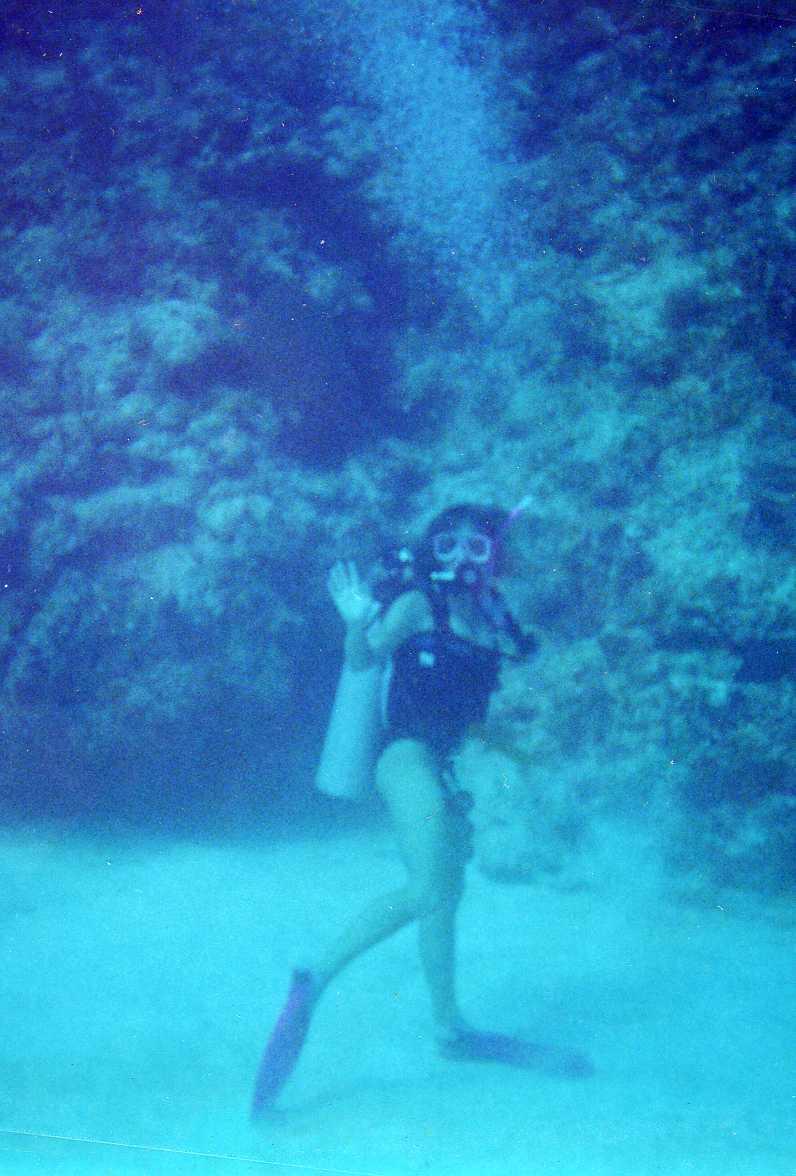 Hi from the bottom of my...Cozumel