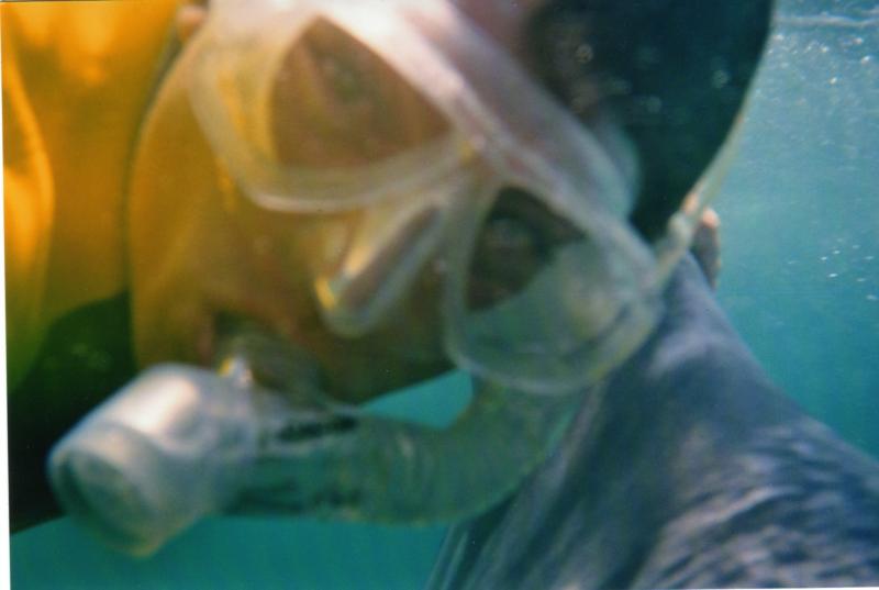 Swimming with the giagant