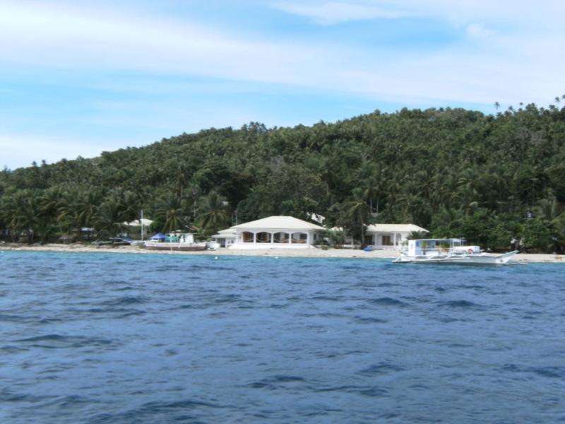 One of dive resorts in Padre Burgos