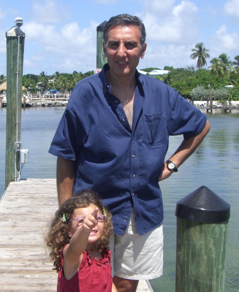 Gemma and Dad - Diving Buddies